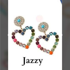 Park Lane Colorful Heart Earrings